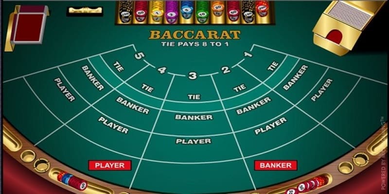 Cách chơi game Baccarat theo cầu bệt dễ áp dụng