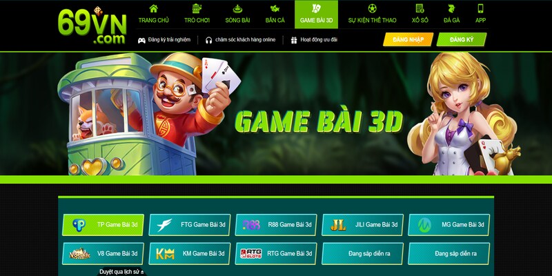 Game bài - Sảnh cược hàng đầu 2024