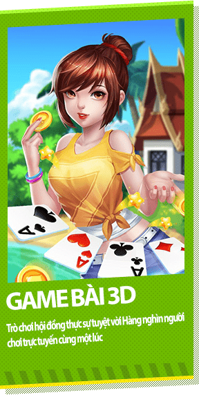 Game bài 3D trang chủ